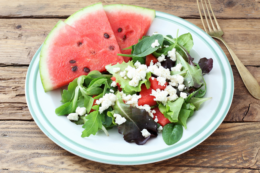 Italienische Salate essen in St. Peter Ording